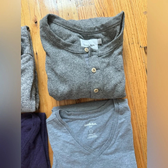 goodfellow & H&M Men T-Shirts bundle size L Gray/purple - Picture 3 of 14